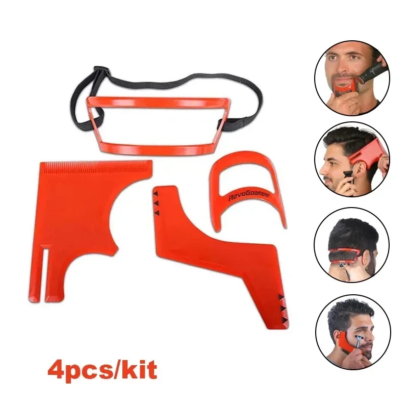 Men'S Grooming Clippers - 2/4Pcs Men's Beard Combs Hair Trimmers