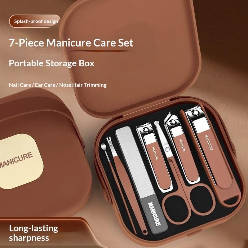 Nail Care Kit Mens - 7/8Pcs Nail Art Tools Set Nail