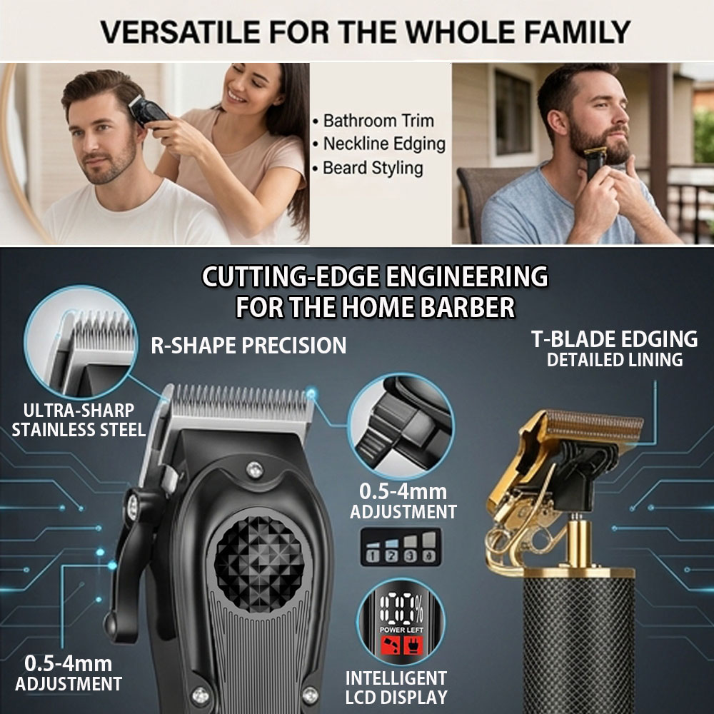 Professional Hair Clippers wit - đánh giá và giá Men'S Grooming Clippers