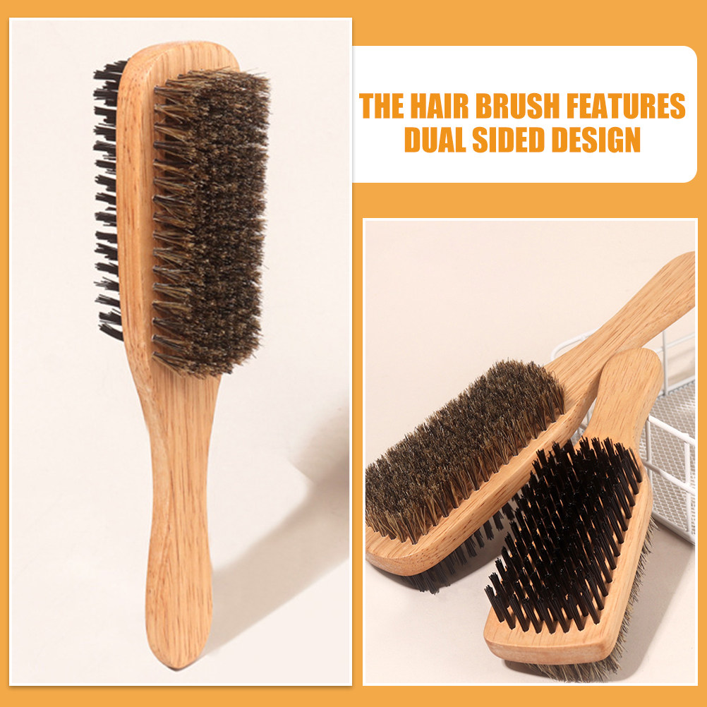 2Pcs Double-Sided Boar Bristle - đánh giá và giá Men'S Grooming And Style
