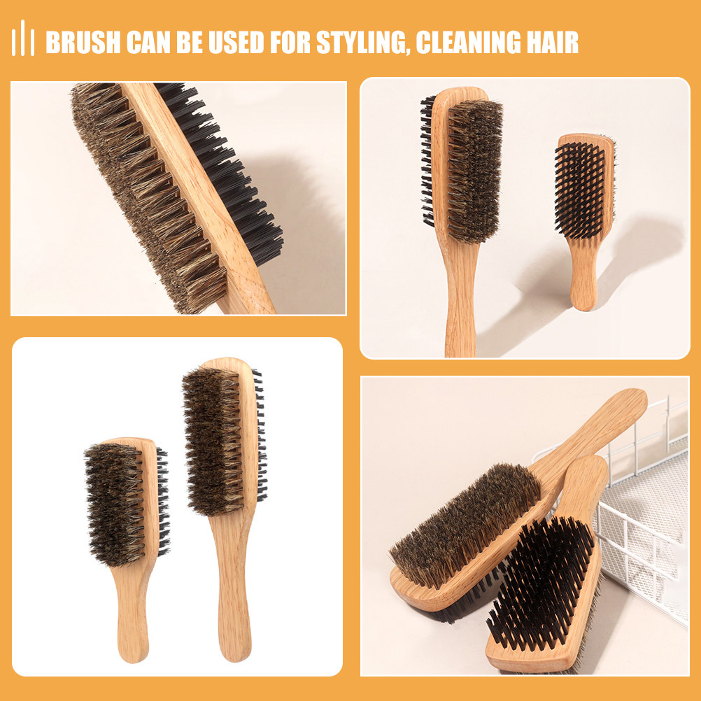 2Pcs Double-Sided Boar Bristle - đánh giá và giá Men'S Grooming And Style