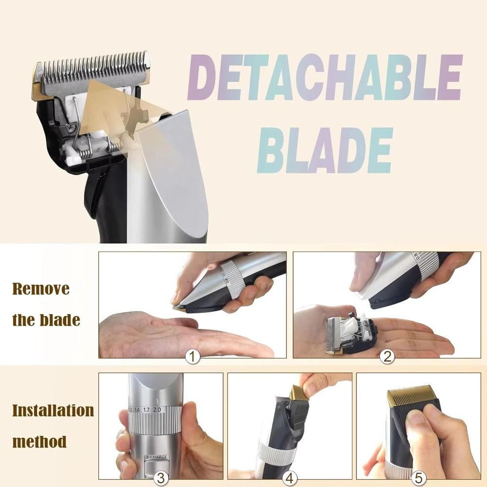 Portable Universal Hair Groomi - đánh giá và giá Men'S Grooming Clippers