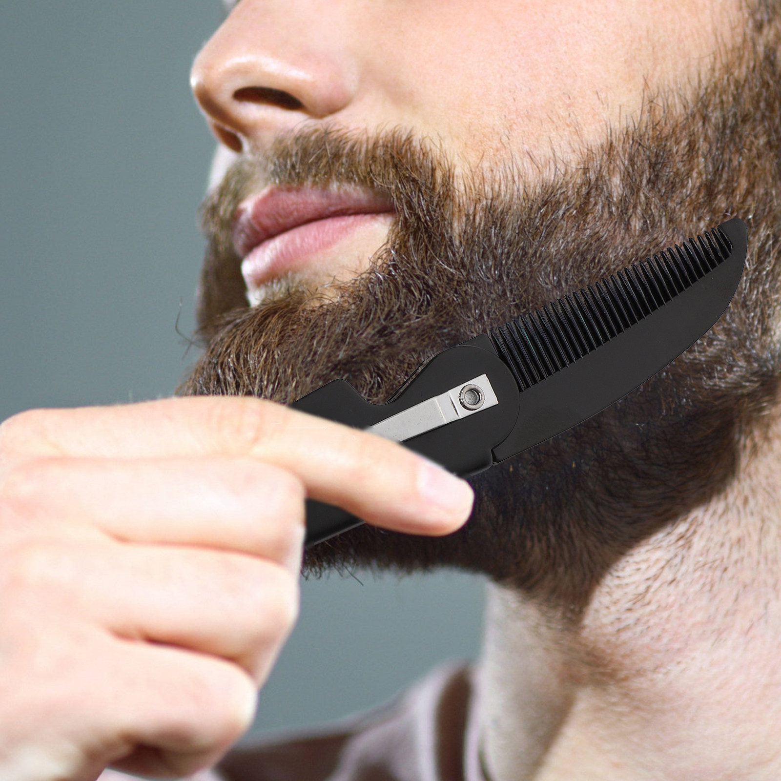 4Pcs Beard Comb Folding Pocket - đánh giá và giá Men'S Grooming And Style