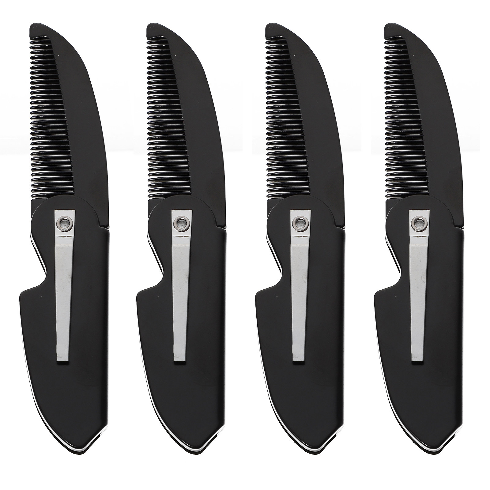 4Pcs Beard Comb Folding Pocket - đánh giá và giá Men'S Grooming And Style
