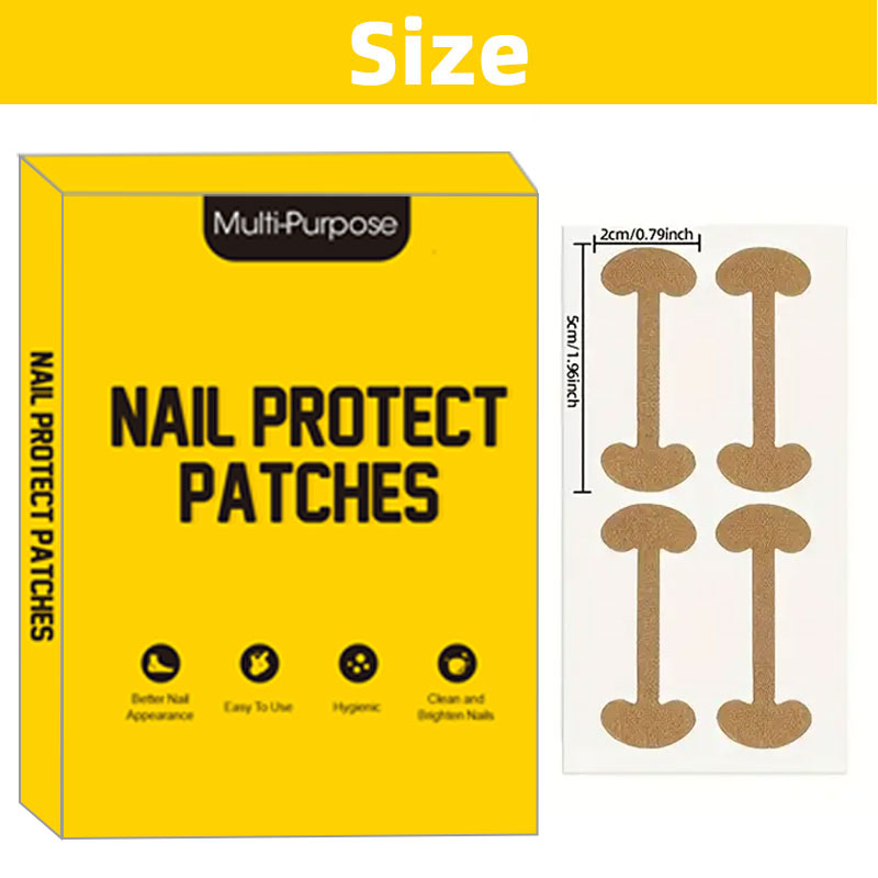 40-100PCS Brown Toenail Patche - đánh giá và giá Nail Care Kit Mens