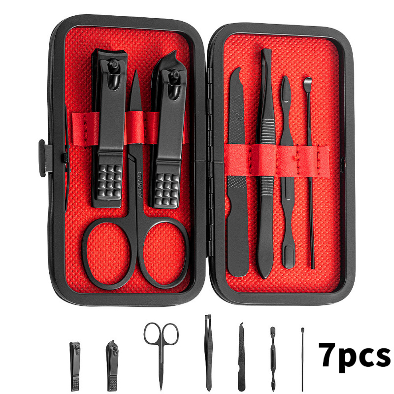 7-24pcs Professional  Nail Cli - đánh giá và giá Nail Care Kit Mens