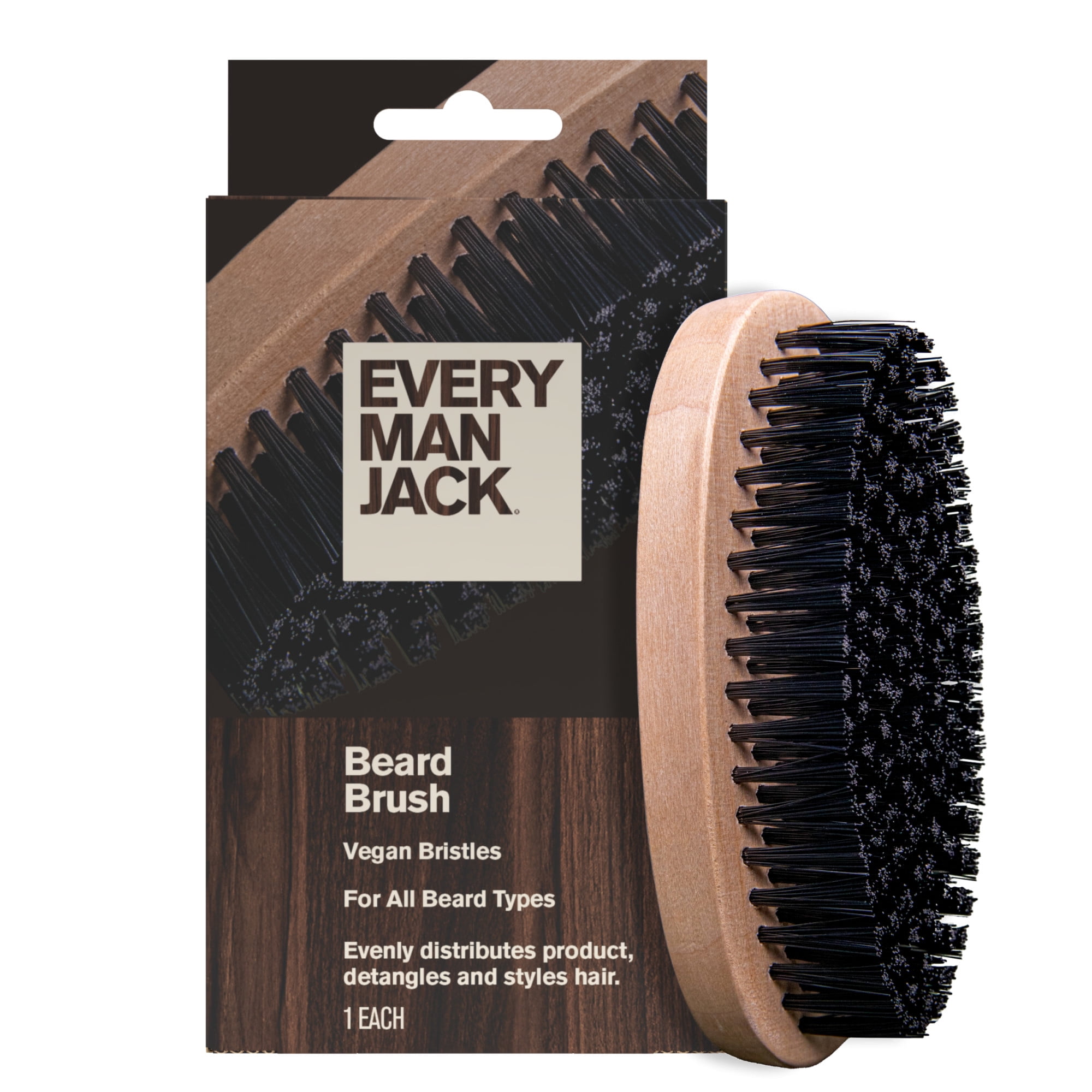 Men's Beard Brush with Cruelty - đánh giá và giá Men'S Grooming And Style