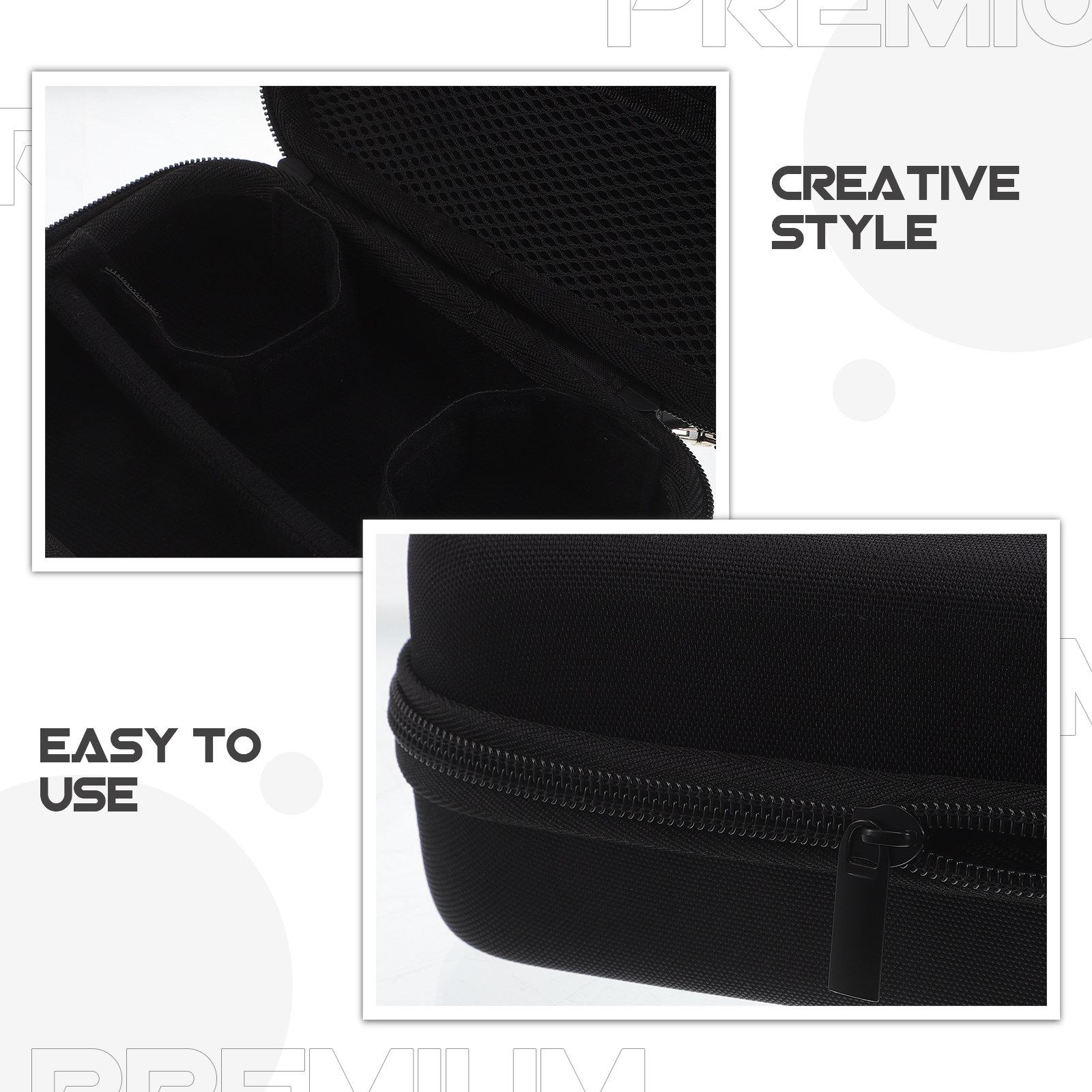 Hard Shell Razor Case Electric - đánh giá và giá Men'S Grooming Organizer