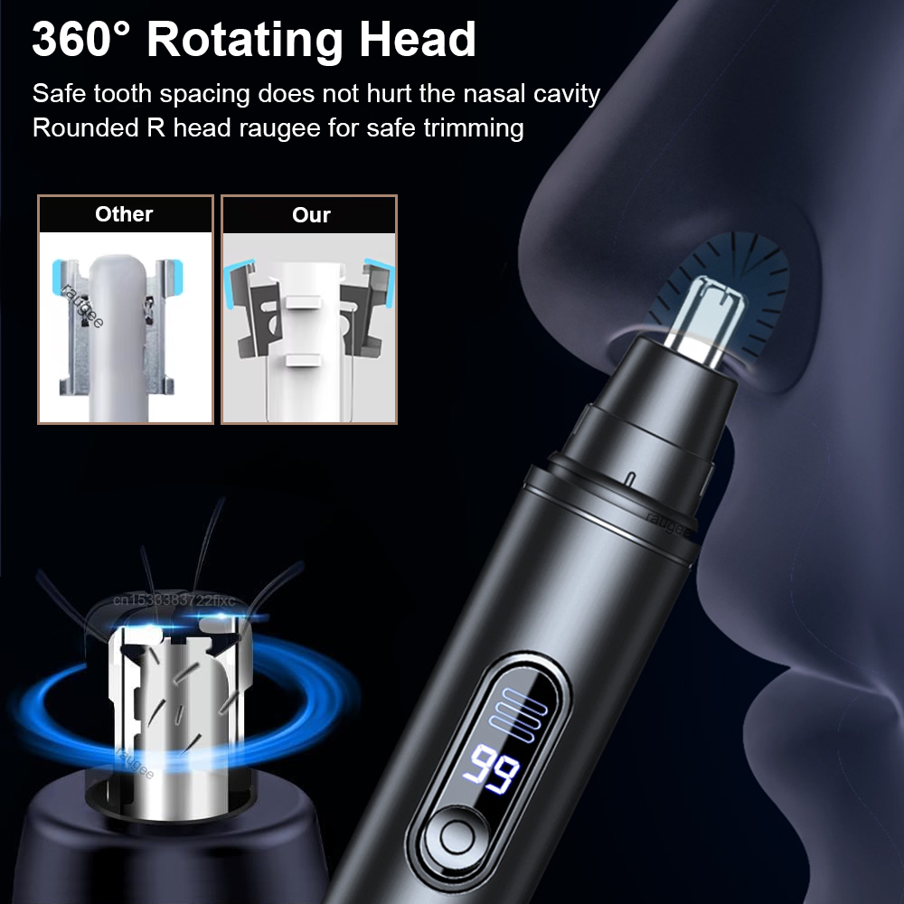 Mini Nose Hair Trimmer Recharg - đánh giá và giá Men'S Grooming Clippers