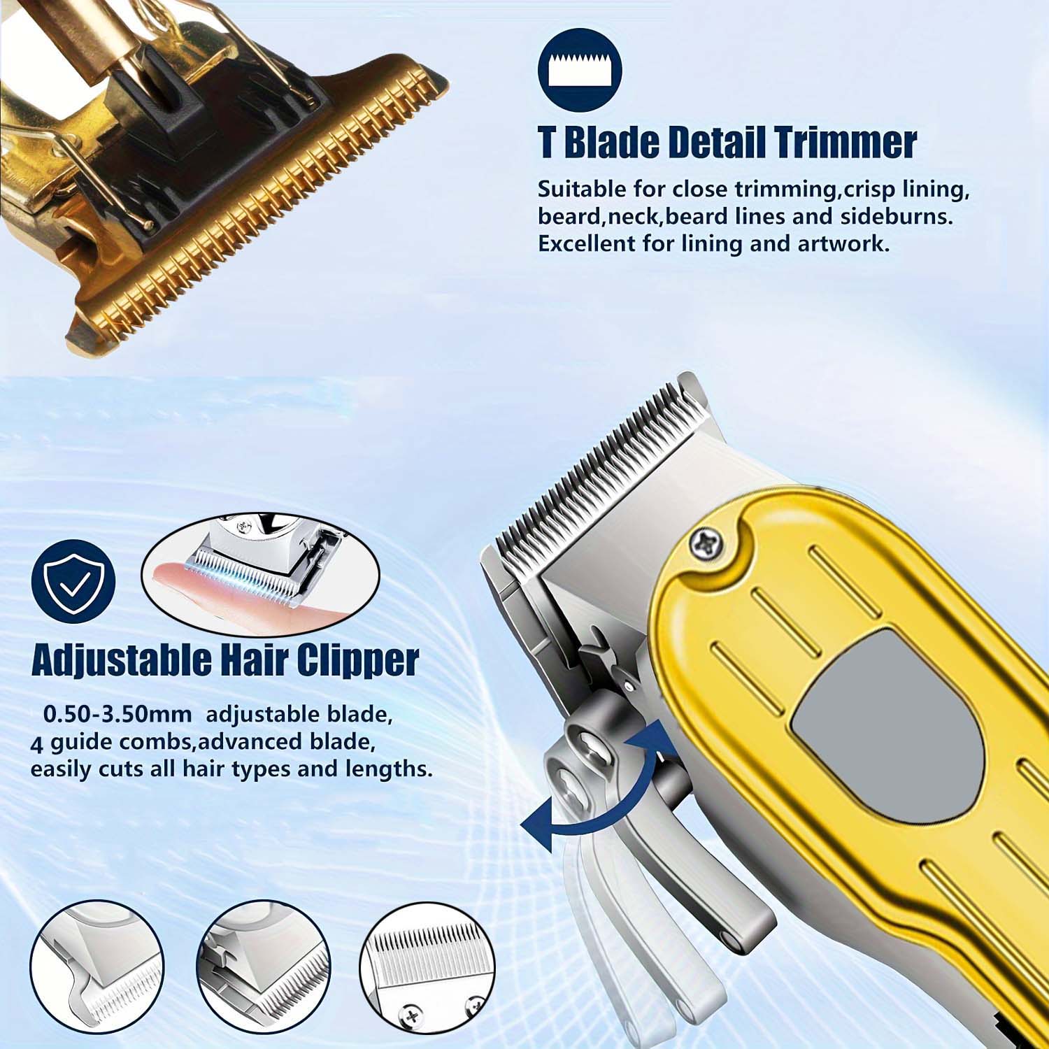 2 in 1 Electric Hair Clipper & - đánh giá và giá Men'S Grooming Clippers