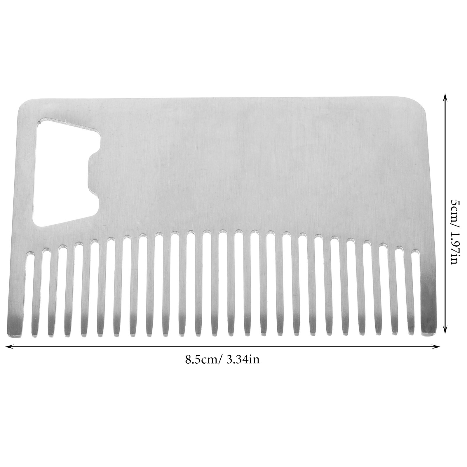 Stainless Steel Beard Comb Por - đánh giá và giá Men'S Grooming And Style