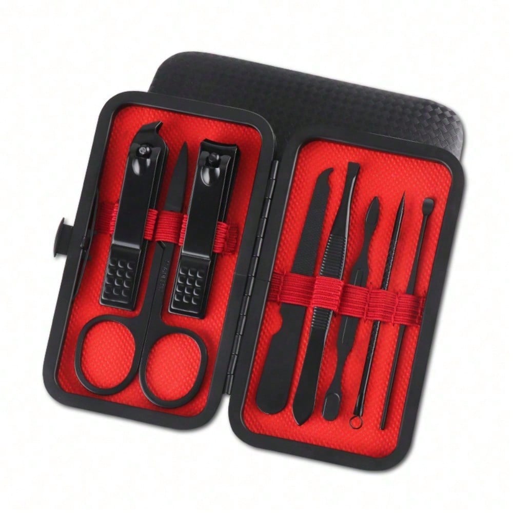 8/24pcs Professional Manicure  - đánh giá và giá Nail Care Kit Mens