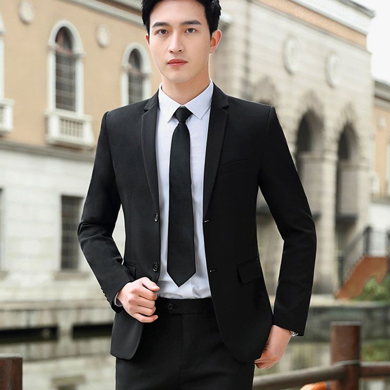Slim Fit Korean Style Men Blaz - đánh giá và giá Men'S Grooming And Style