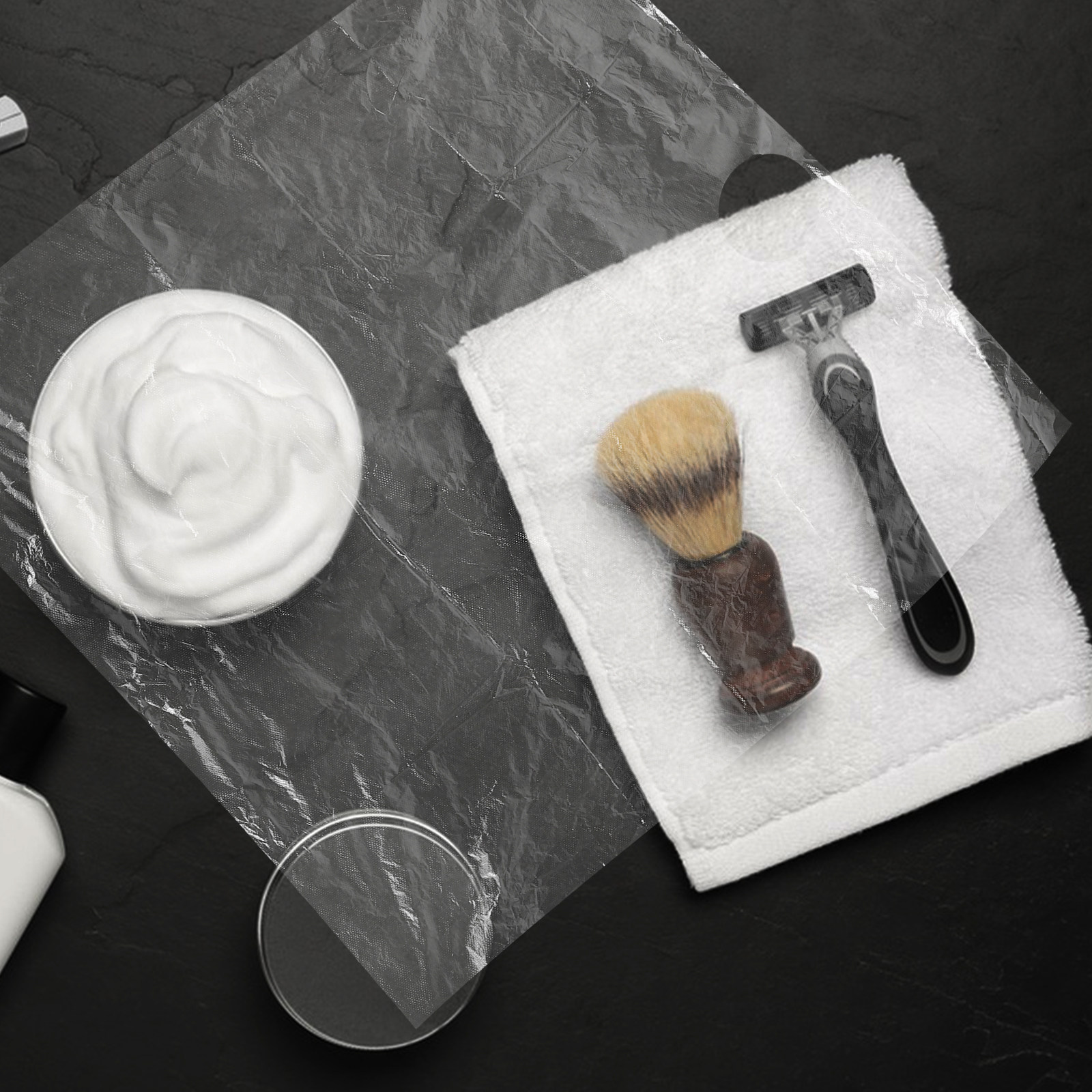 Disposable Shaving Bib for Men - đánh giá và giá Men'S Grooming Organizer