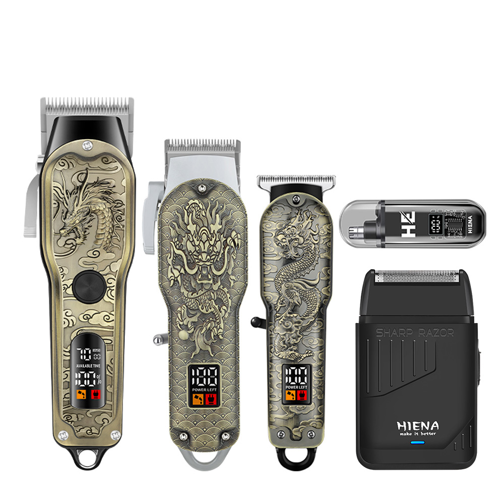 HIENA 5pcs Professional Hair C - đánh giá và giá Mens Grooming Kit Gift