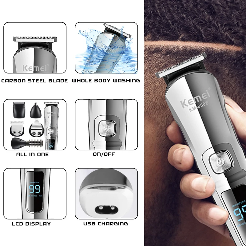 Kemei Professional Multifuncti - đánh giá và giá Men'S Grooming Organizer