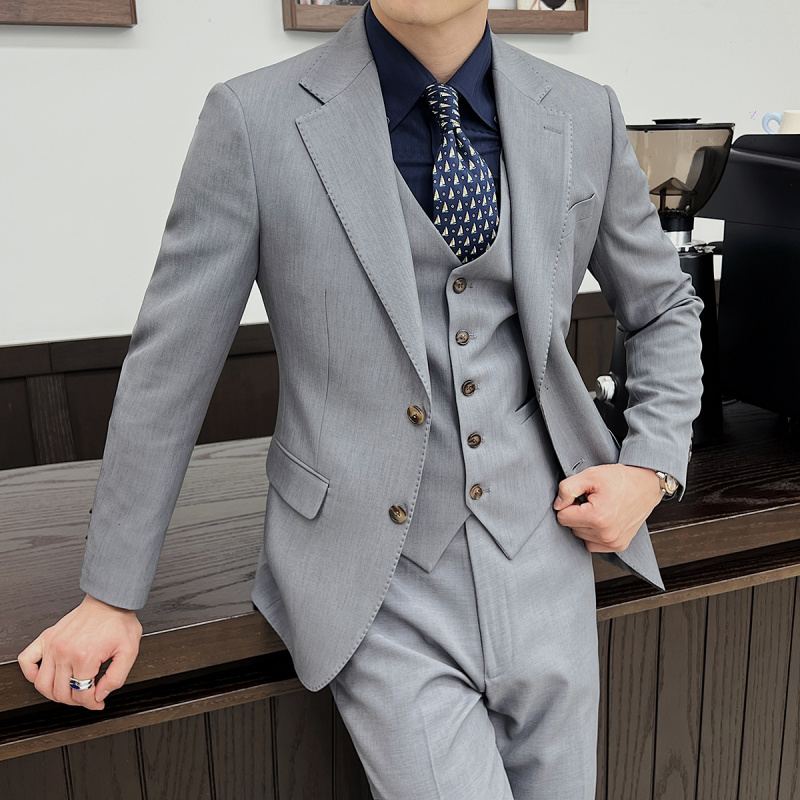 ( Jacket+Vest+Pants ) ltalian  - đánh giá và giá Men'S Grooming And Style