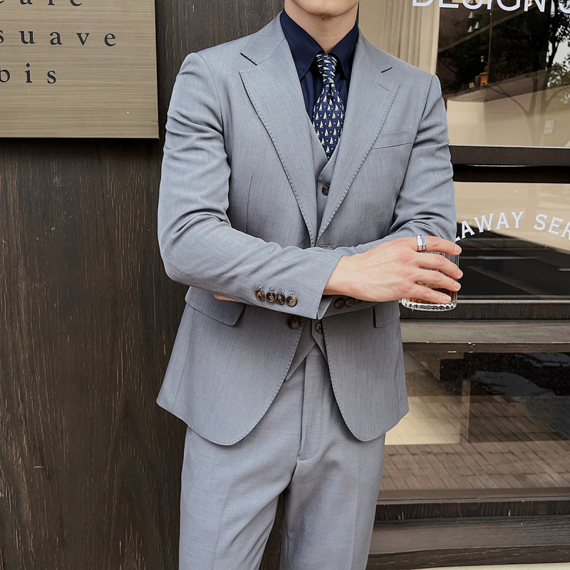 ( Jacket+Vest+Pants ) ltalian  - đánh giá và giá Men'S Grooming And Style