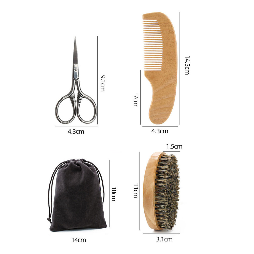 1Set Professional Beard Care S - đánh giá và giá Mens Grooming Kit Gift