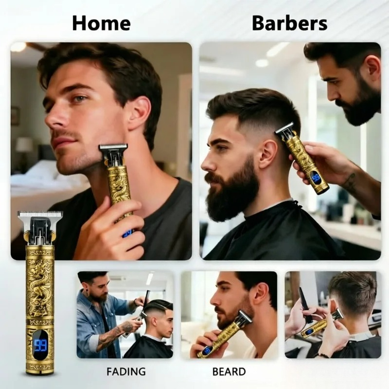 T9 Electric Beard Trimmer  4 A - đánh giá và giá Men'S Grooming Clippers